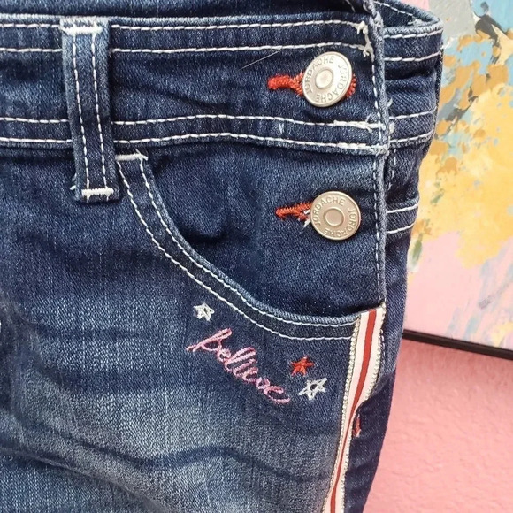 Jordache Red White and Blue Overalls - Picture 7 of 8